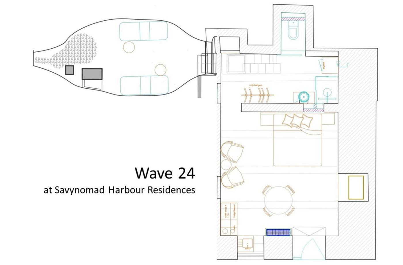 Wave 24 Savynomad Harbour Residence & Private Spa Cave 瓦莱塔 外观 照片